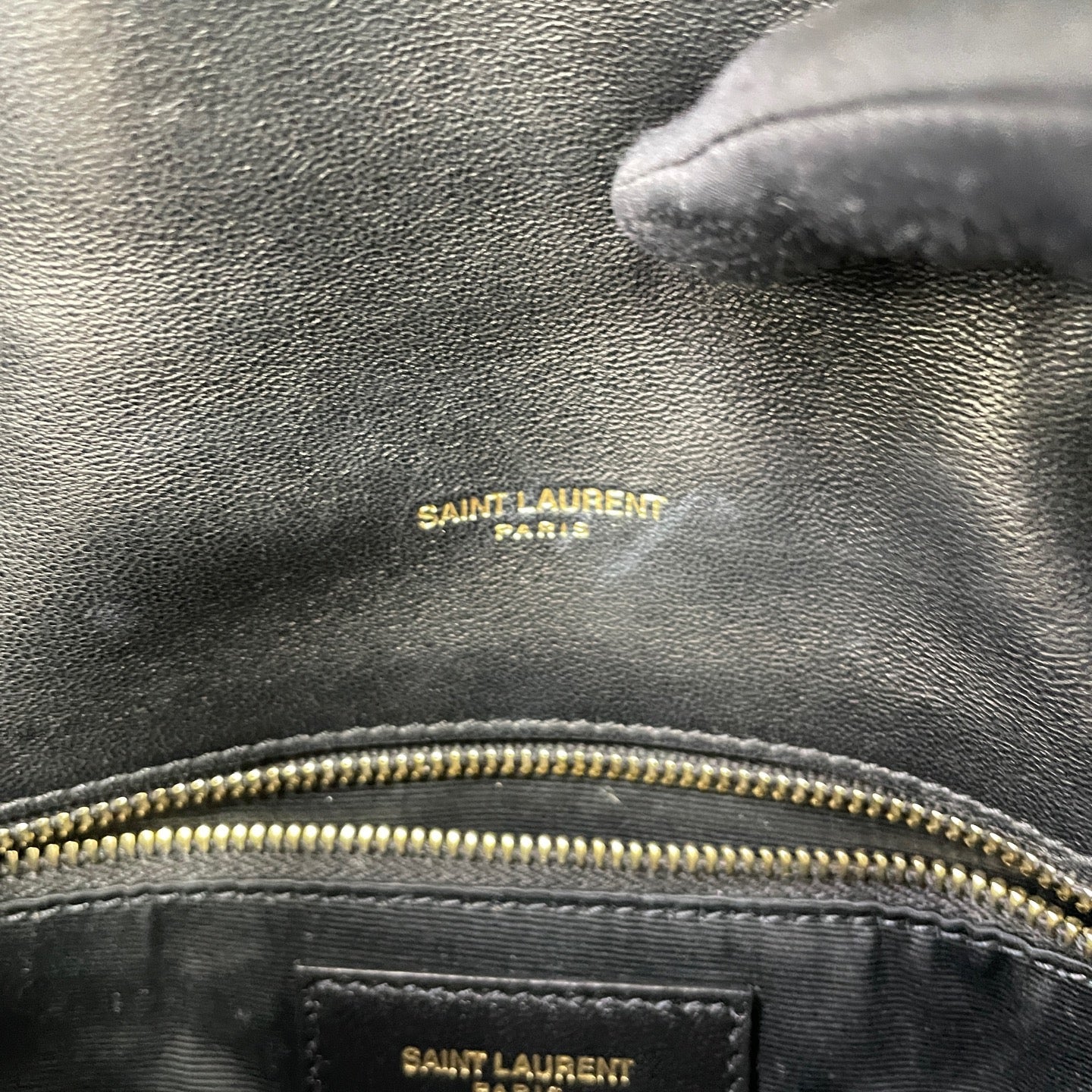 Saint Laurent - Loulou Puffer - Leather - Black - (mini)