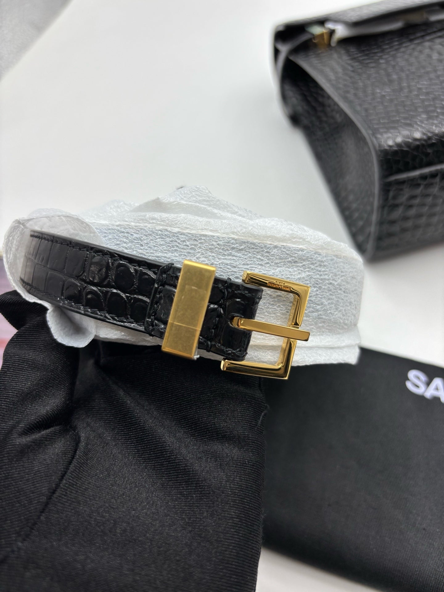Saint Laurent - Manhattan - Leather - Black - (small)