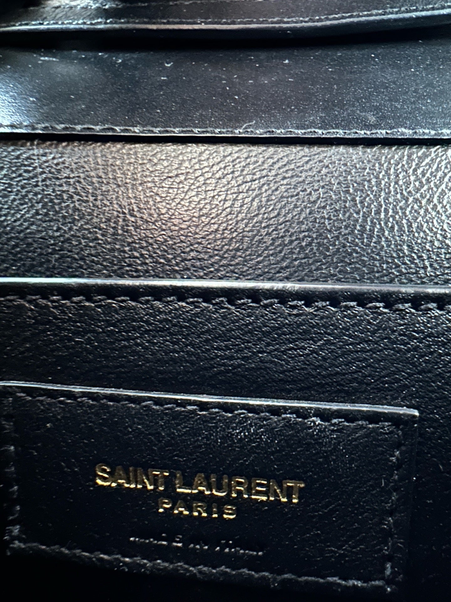 Saint Laurent - Manhattan - Leather - Black - (small)