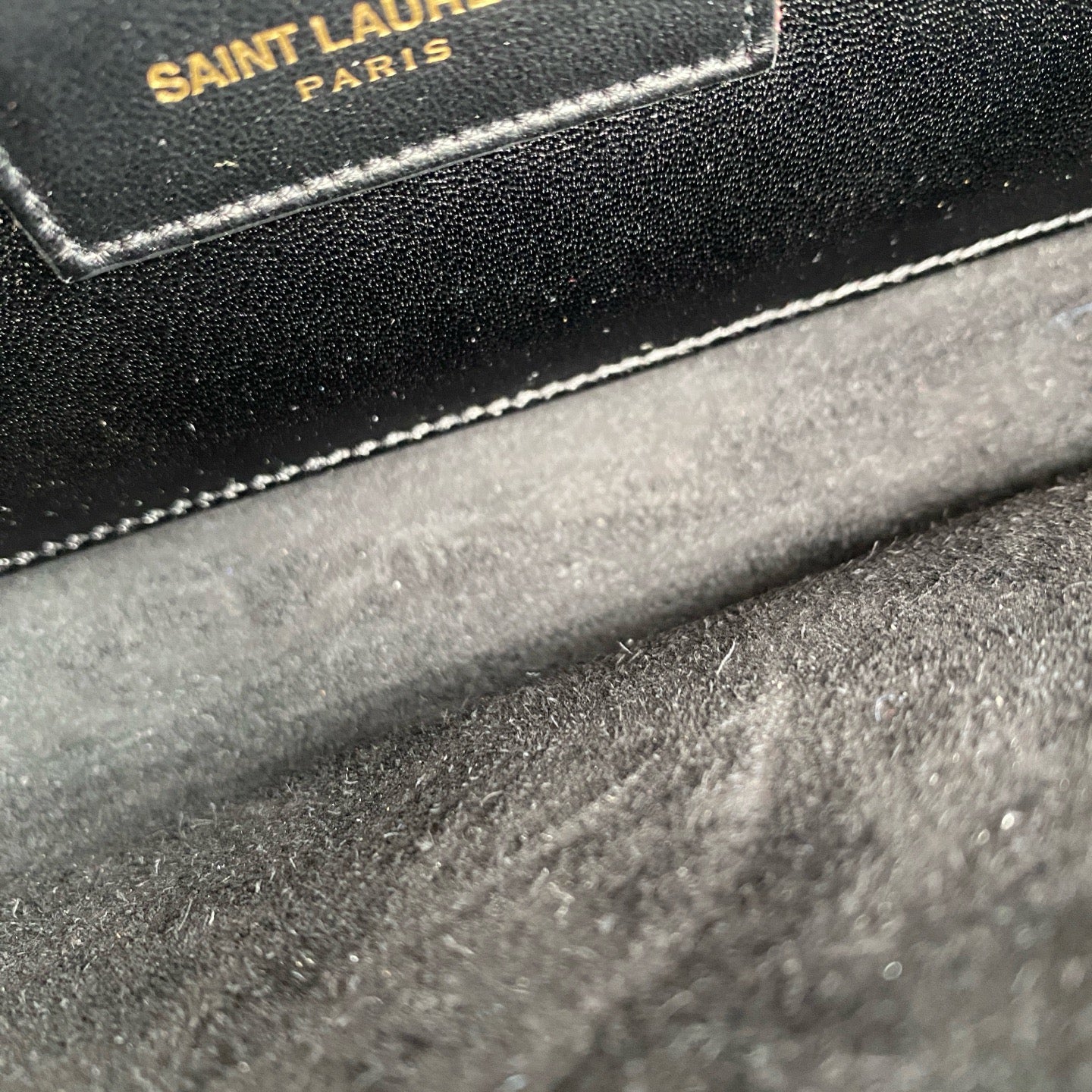Saint Laurent - Monogram Flap Clutch - Leather - Gold - (medium)