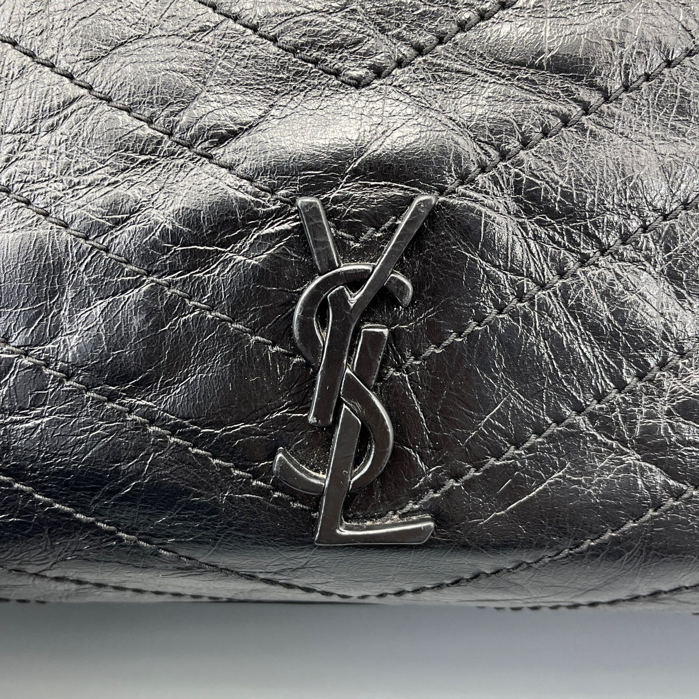 Saint Laurent - Niki - Leather - Black