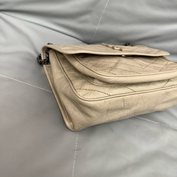 Saint Laurent - Niki - Leather - Beige - (medium)