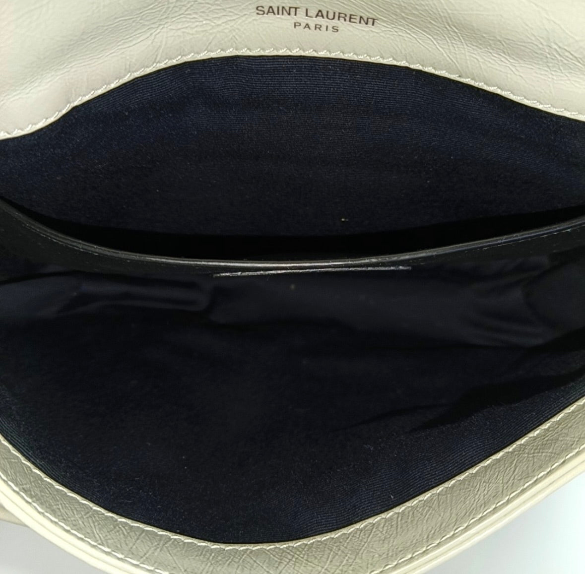 Saint Laurent - Niki - Leather - Beige - (Small)