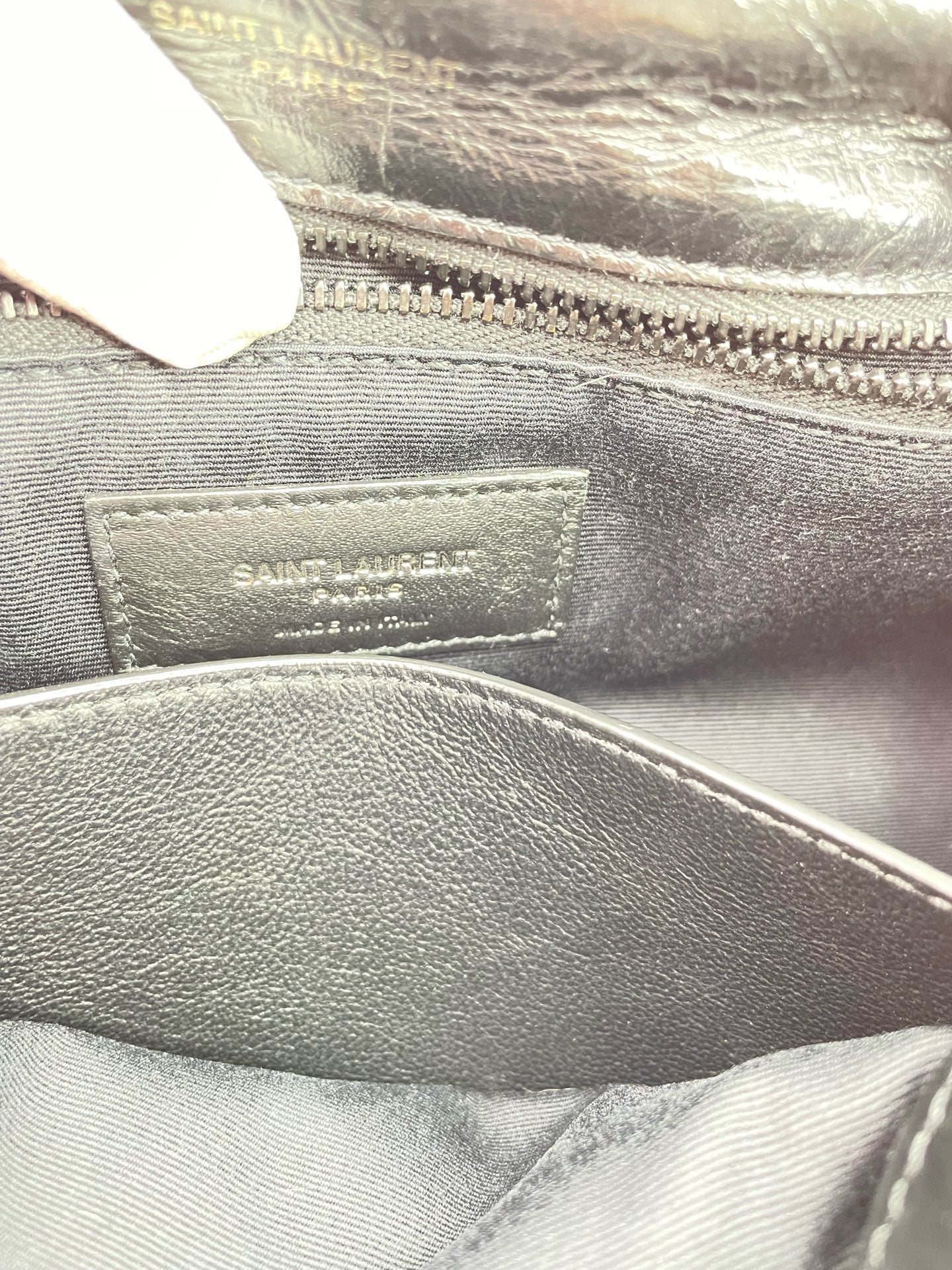 Saint Laurent - Niki - Leather - Black - (medium)