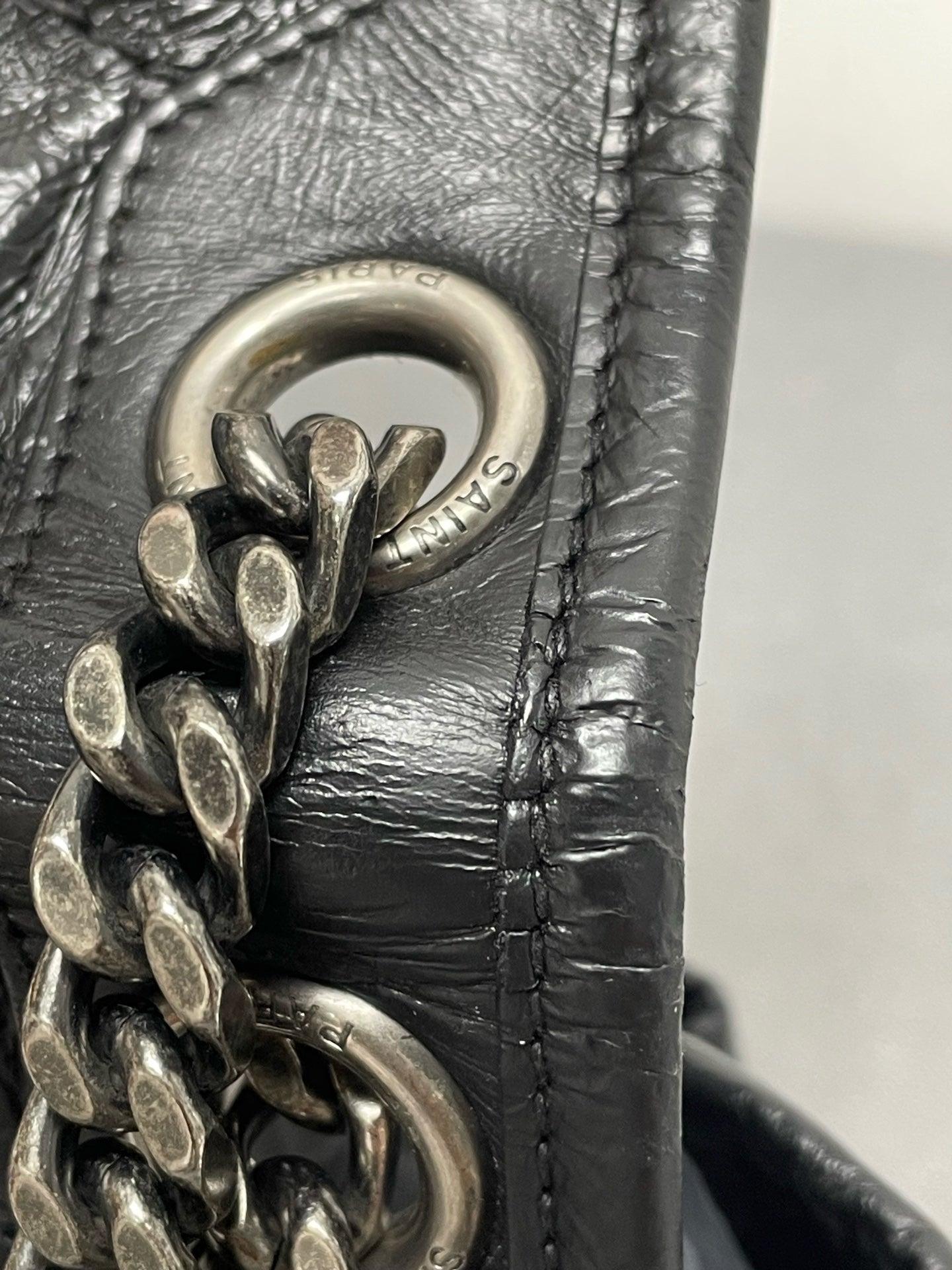 Saint Laurent - Niki - Leather - Black - (medium)