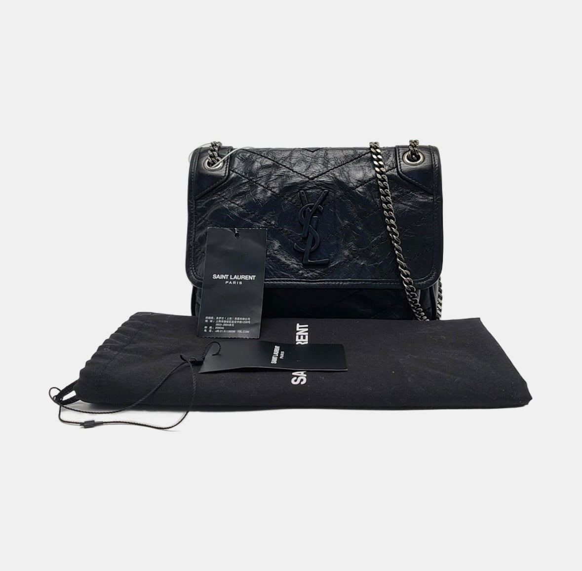 Saint Laurent - Niki - Leather - Black - (small)