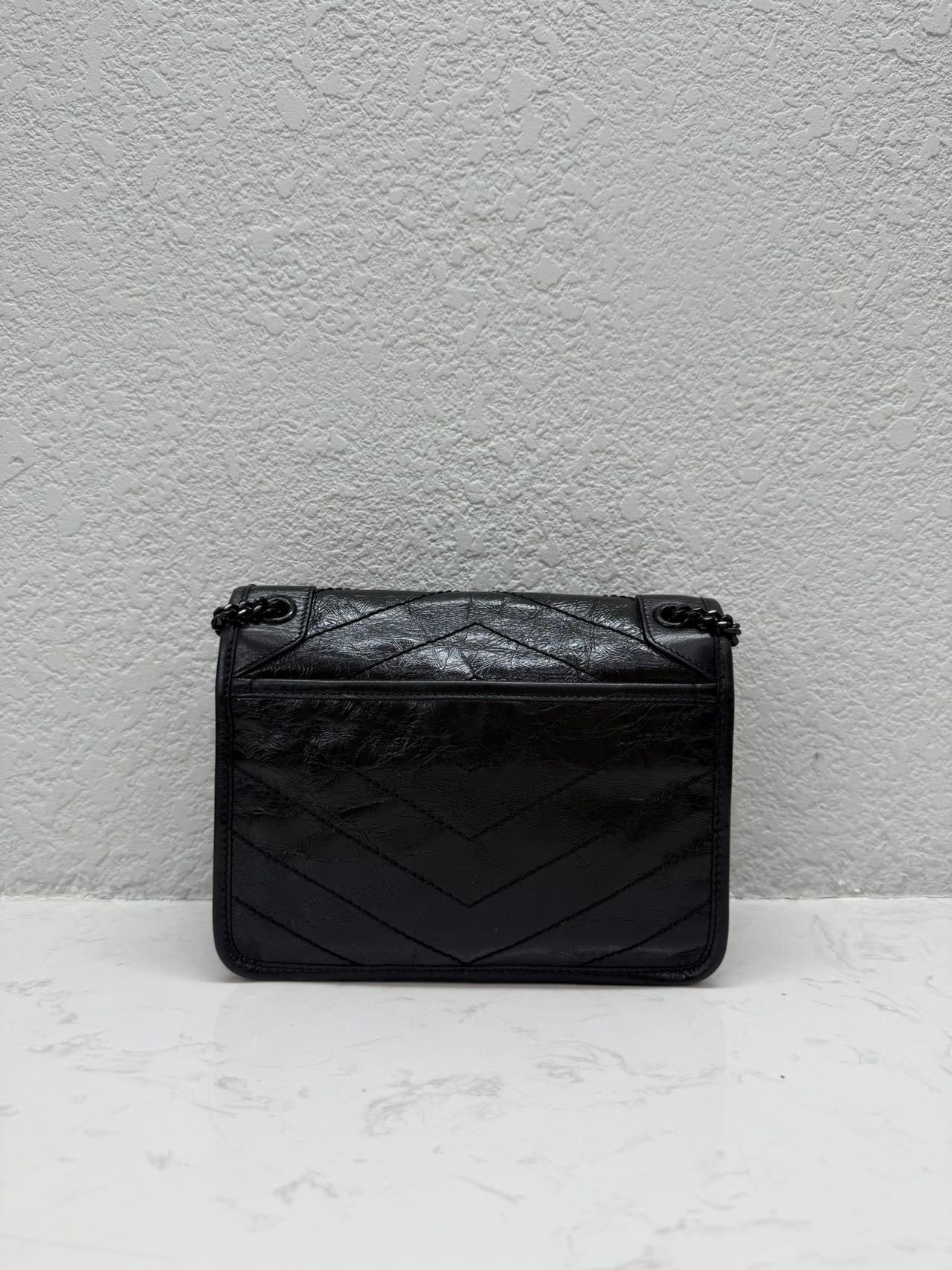 Saint Laurent - Niki - Leather - Black - (small)