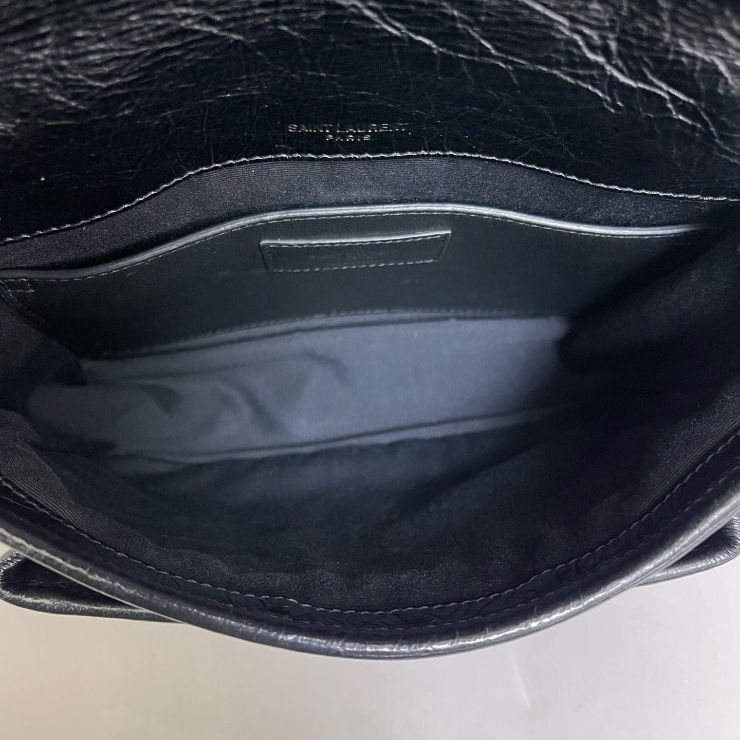 Saint Laurent - Niki - Leather - Black - (small)