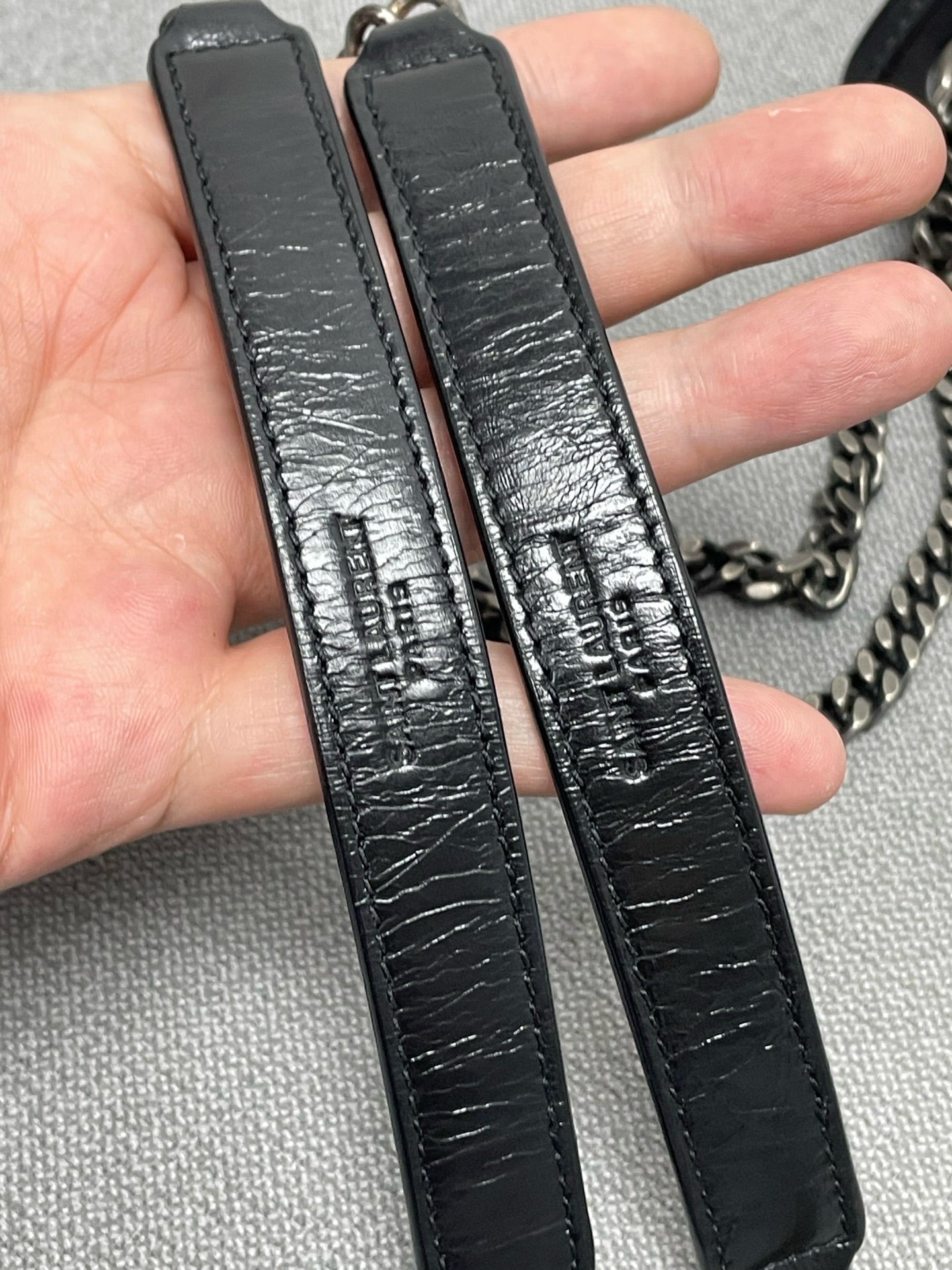 Saint Laurent - Niki - Leather - Black - (small)