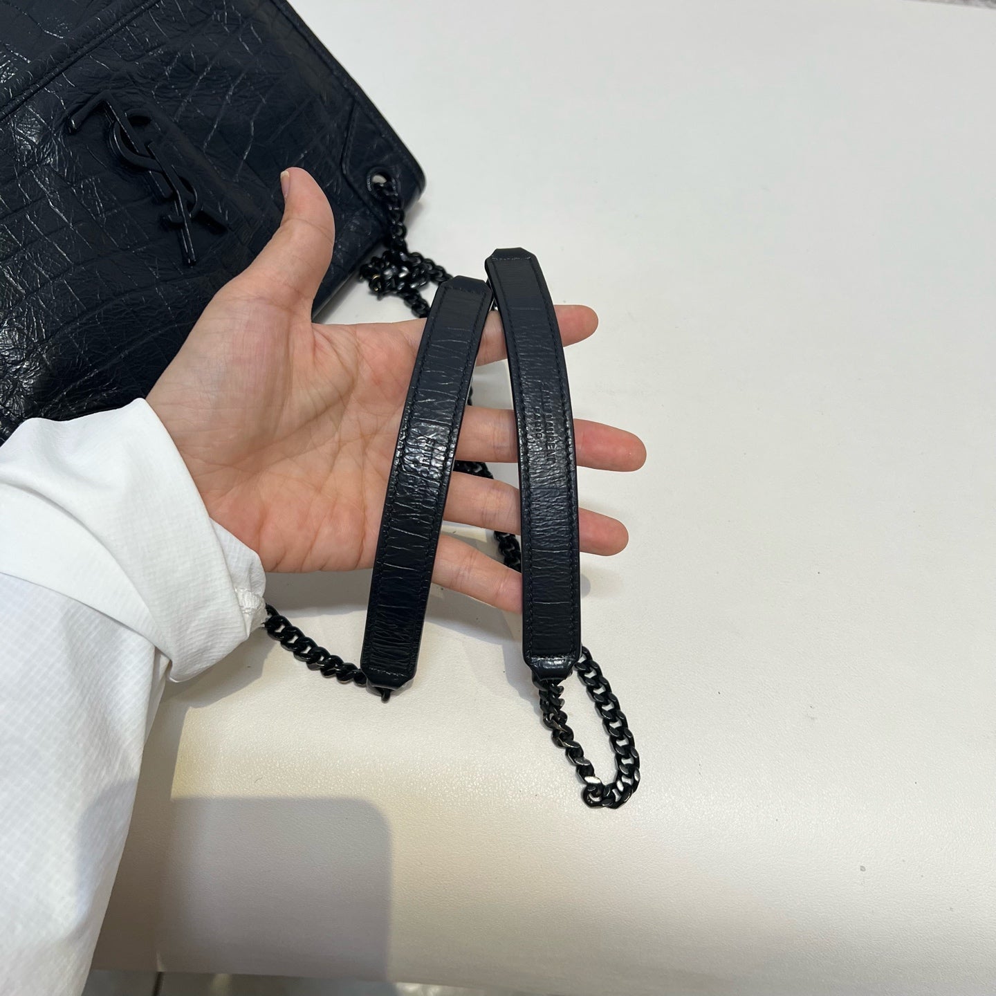 Saint Laurent - Niki - Leather - Black - (small)