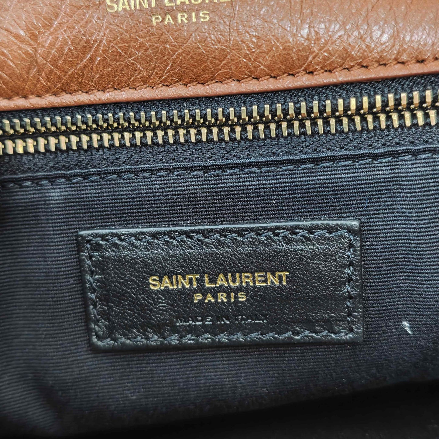 Saint Laurent - Niki - Leather - Camel - (medium)
