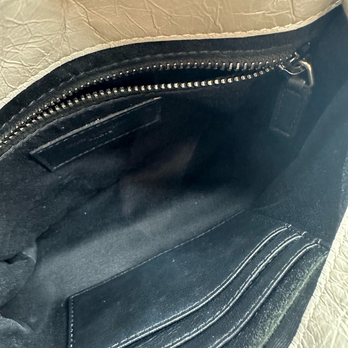 Saint Laurent - niki - Leather - Grey - (mini)