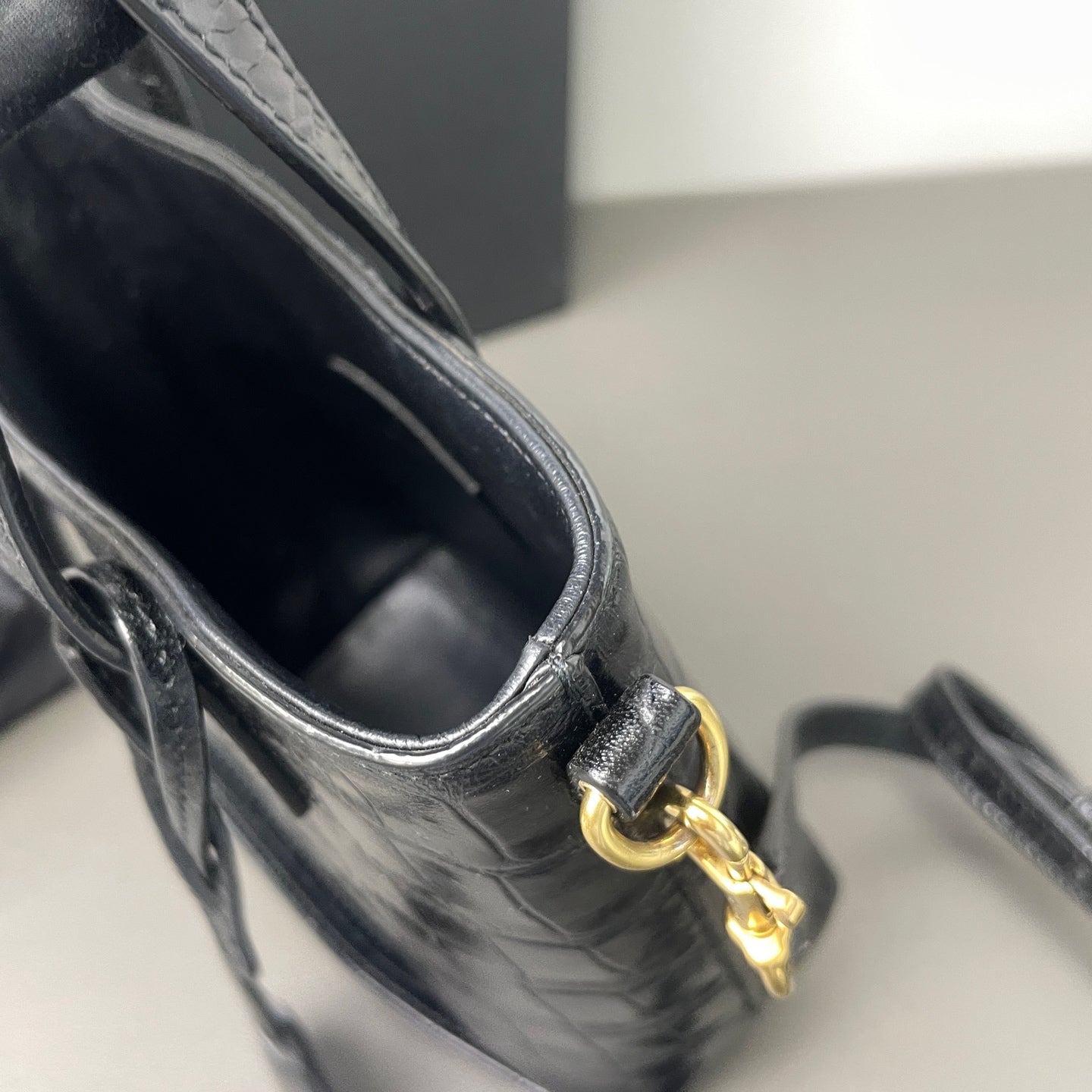 Saint Laurent - Other - Leather - Black - (mini)