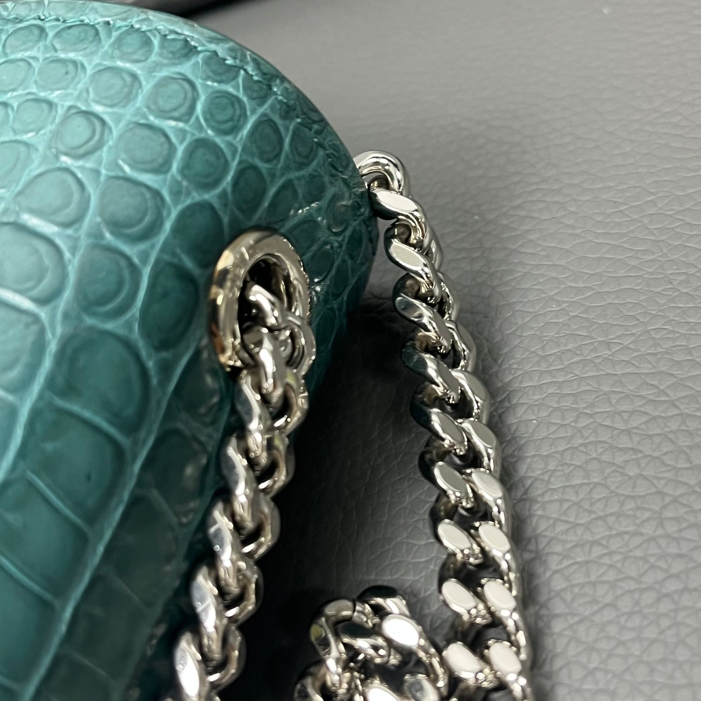 Saint Laurent - Other - Leather - Green - (mini)