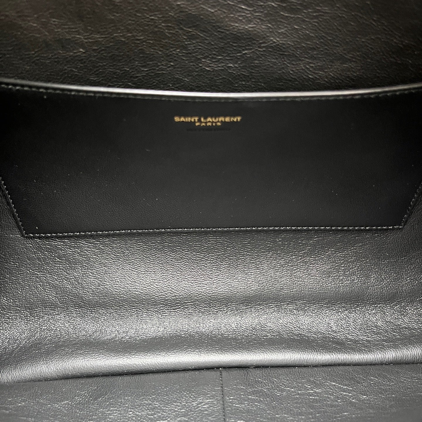 Saint Laurent - Other - Leather - Grey - (medium)
