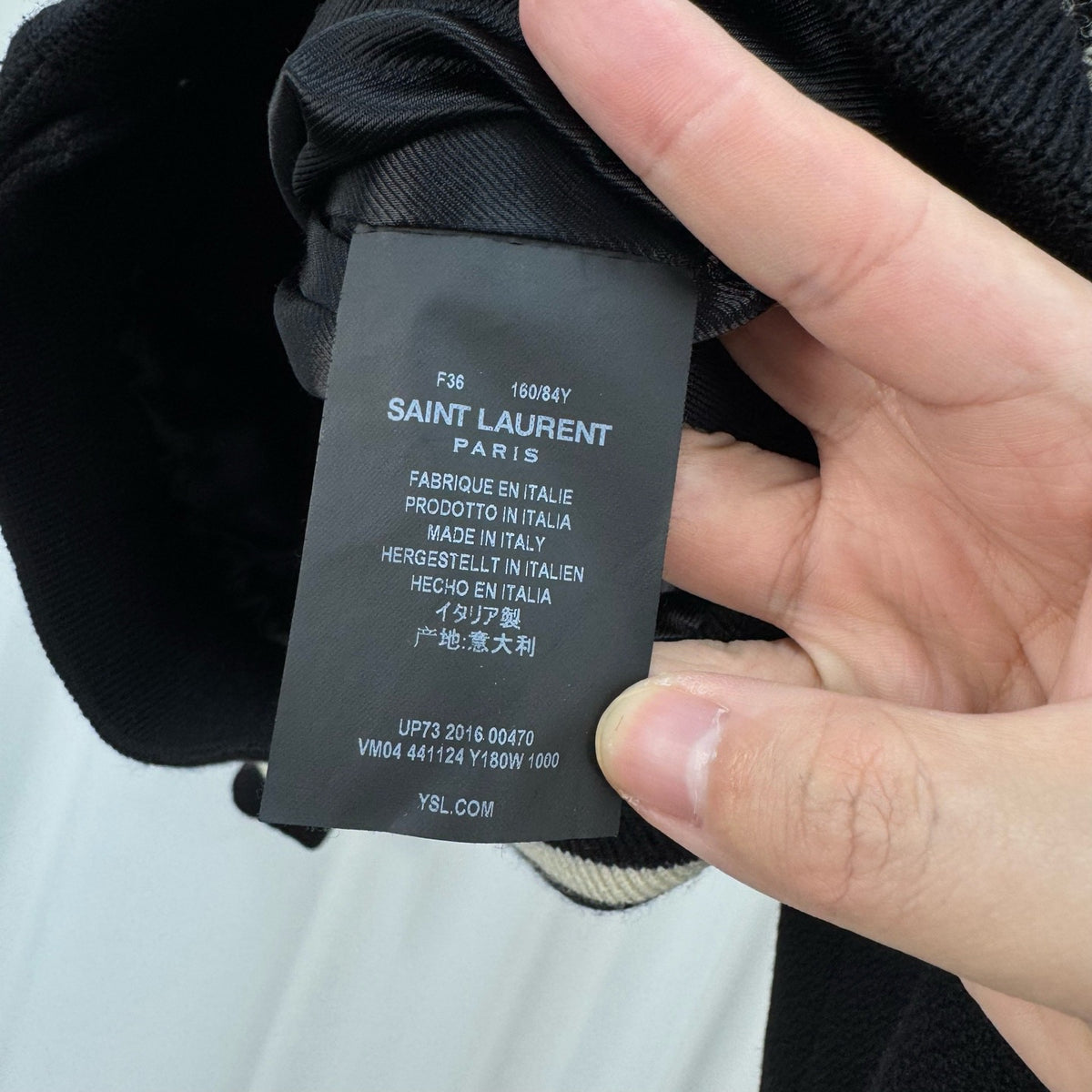 Saint Laurent - Other - Wool - Black - (36)
