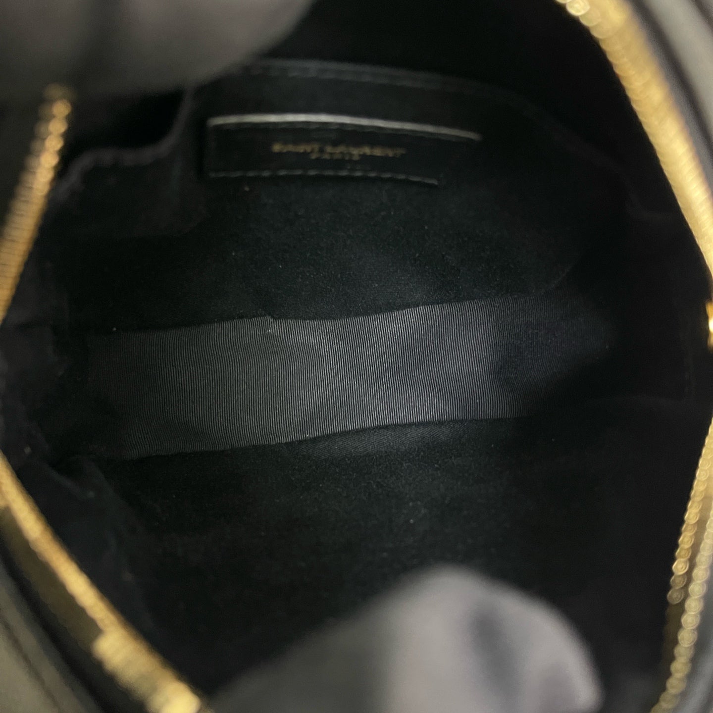 Saint Laurent - Round Bag - Leather - Black - (mini)