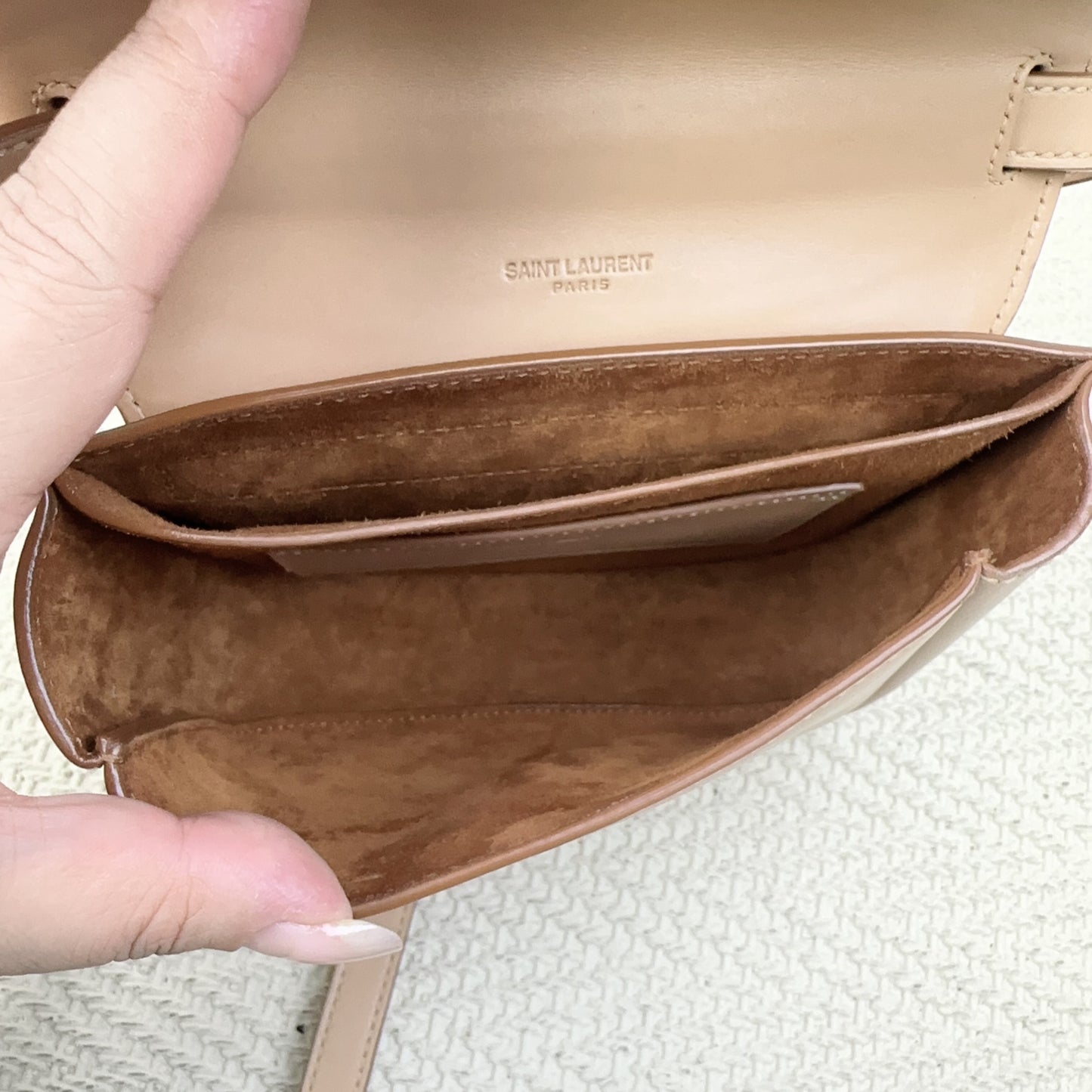 Saint Laurent - Saddle Bag - Leather - Brown - (small)