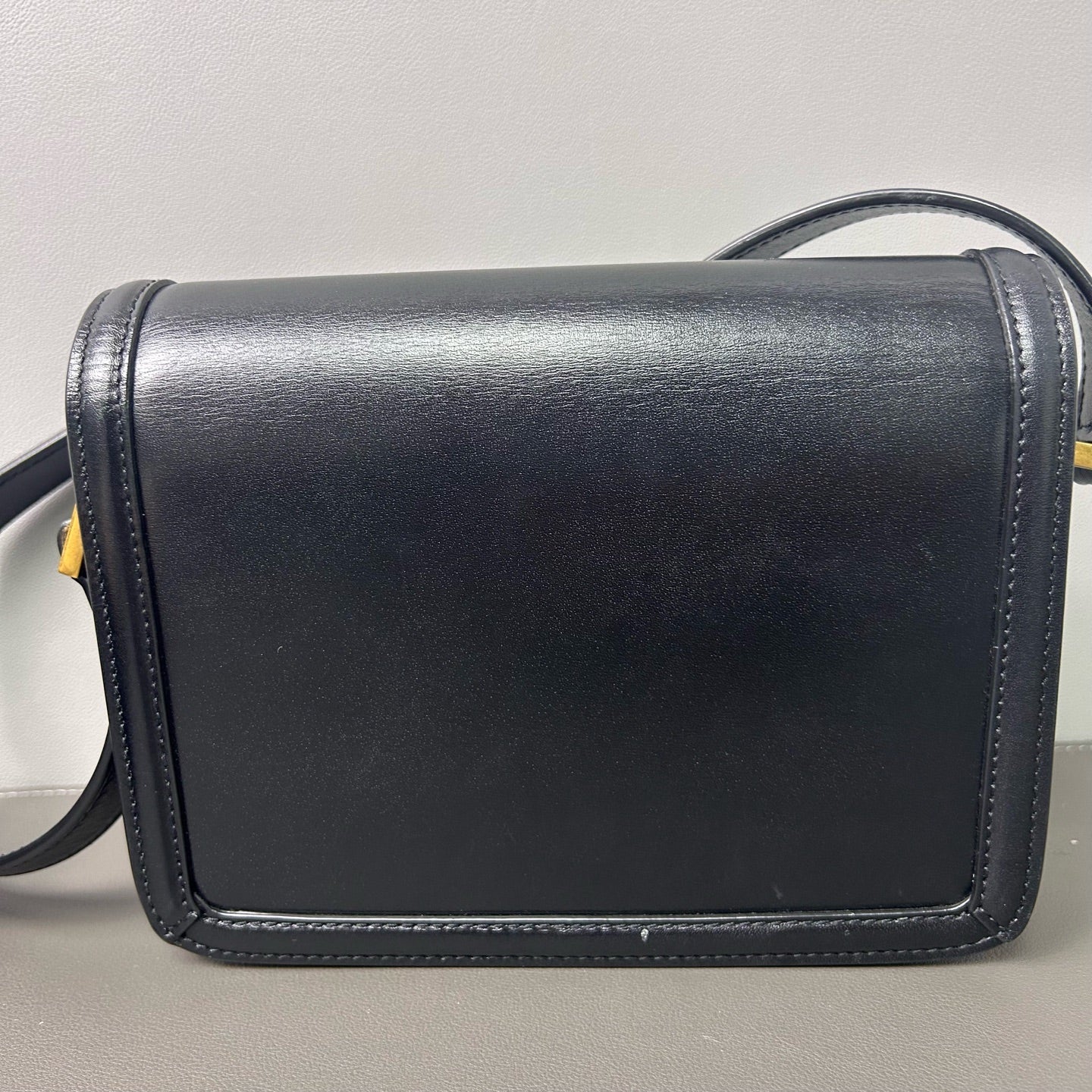 Saint Laurent - Solferino Box - Leather - Black - (small)