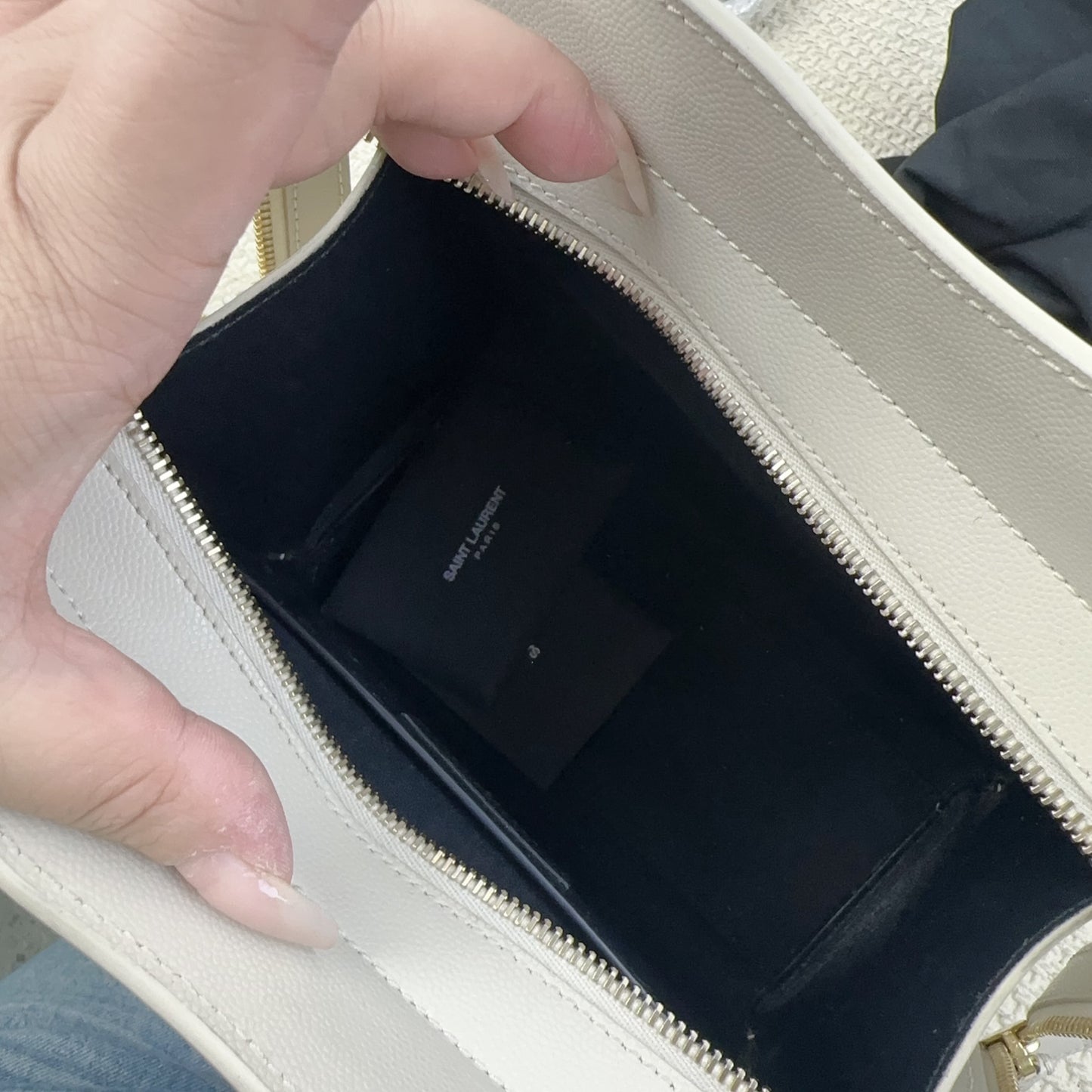 Saint Laurent - Uptown - Leather - White - (Medium)