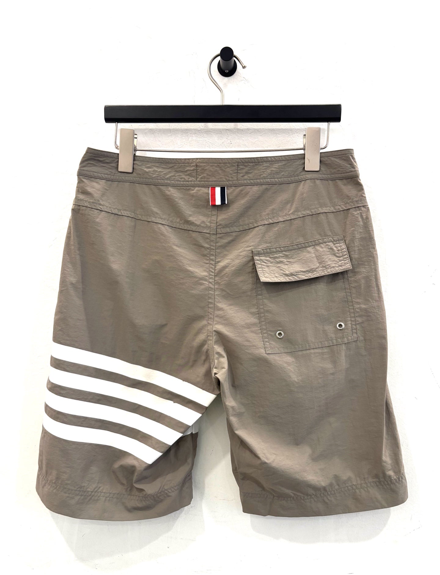 Thom Browne - Casual Shorts - Polyamide with Nylon lining - Grey - (1)