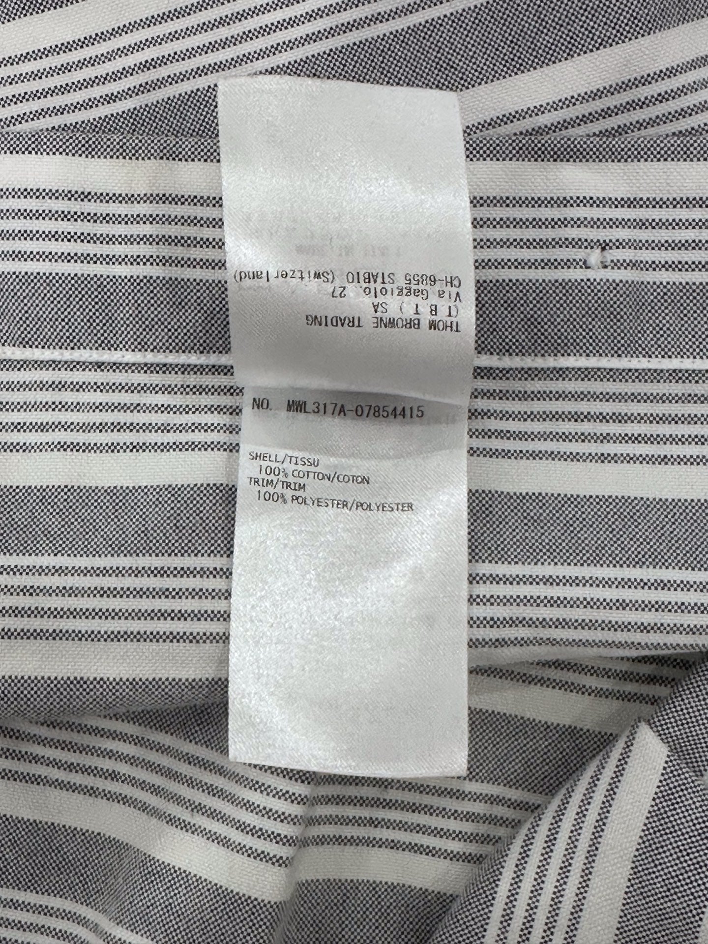 Thom Browne - Other - Cotton - Grey - (1)