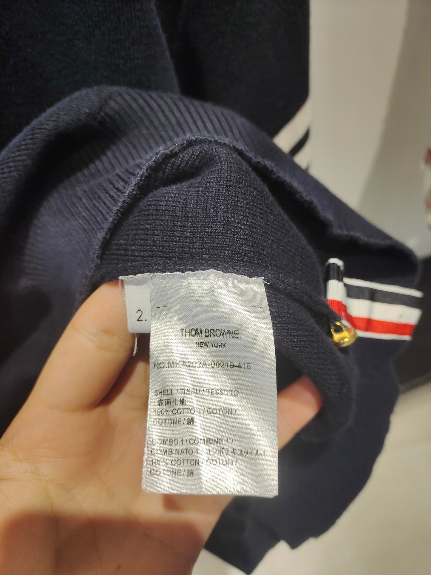 Thom Browne - Other - Cotton - Navy - (2)