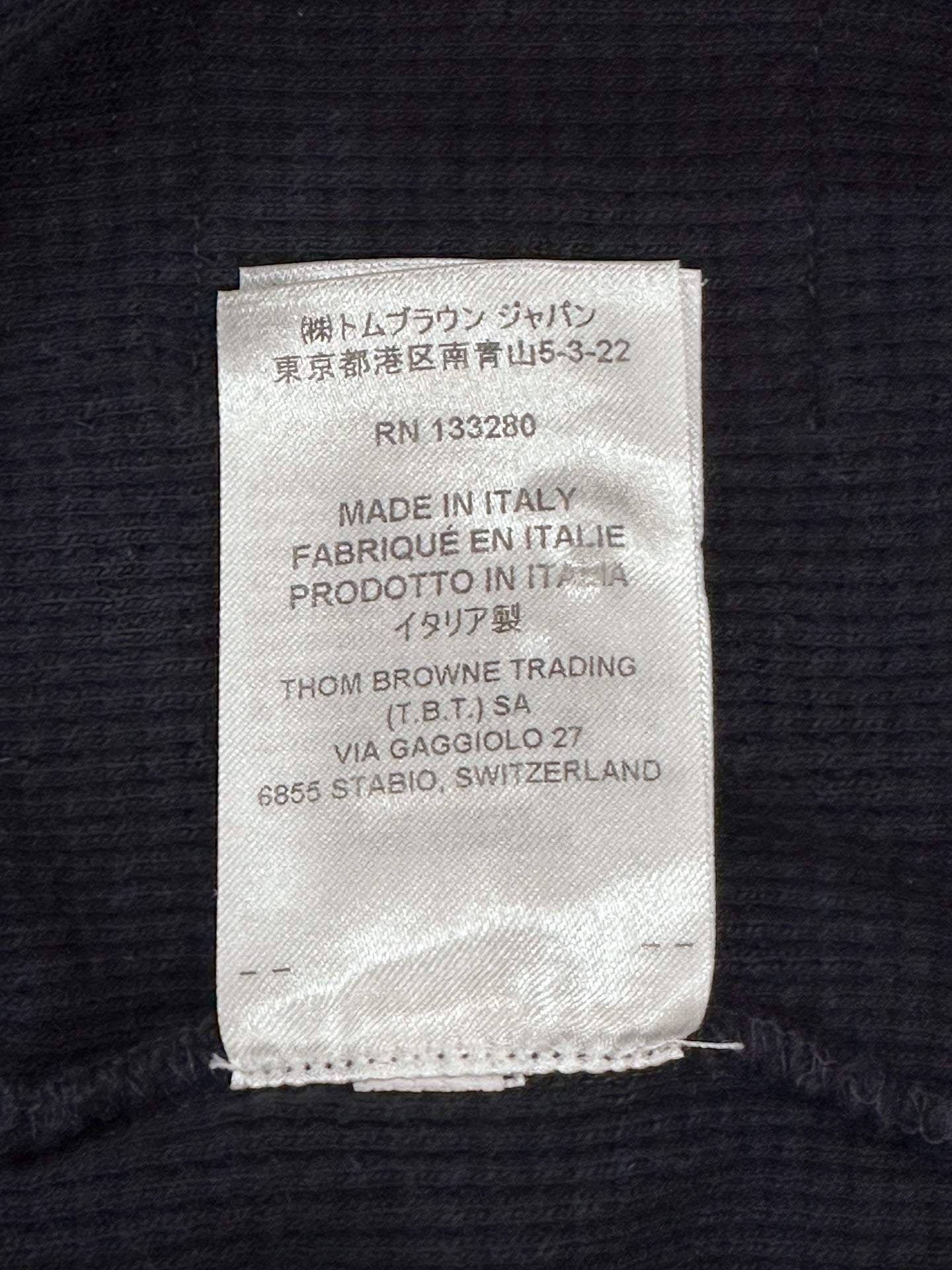 Thom Browne - Other - Cotton - Navy - (2)
