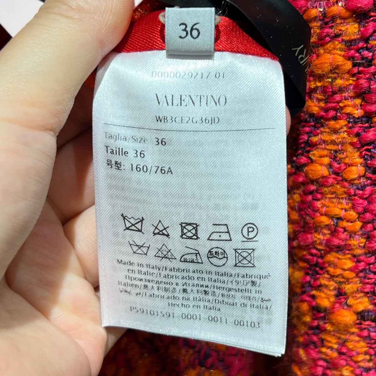 Valentino Garavani - Other - Tweed - Multicolour - (36)