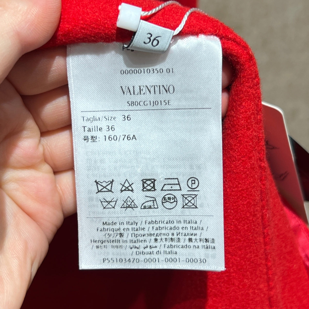Valentino Garavani - Other - Wool - Red - (36)