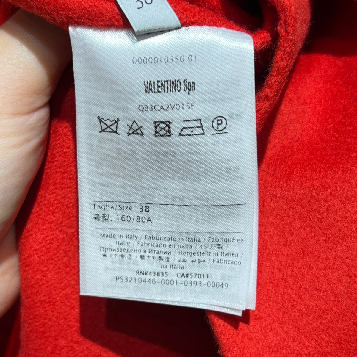 Valentino Garavani - Other - Wool - Red - (38)