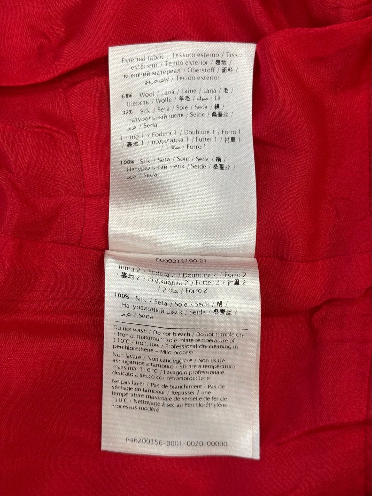 Valentino Garavani - Other - Wool - Red - (40)