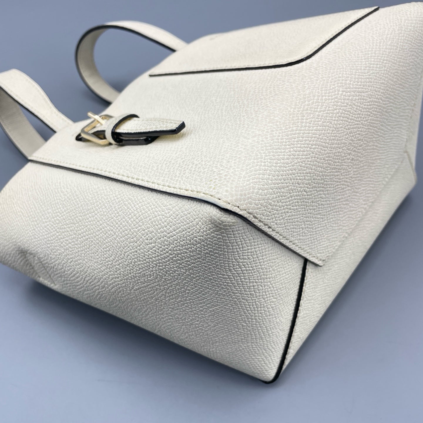Valextra - Bucket bag - Leather - White - (mini)