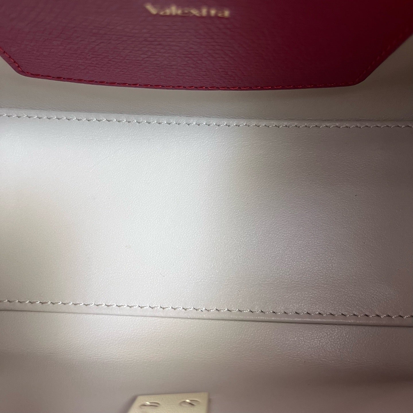 Valextra - Inside Nano - Leather - Red - (mini)