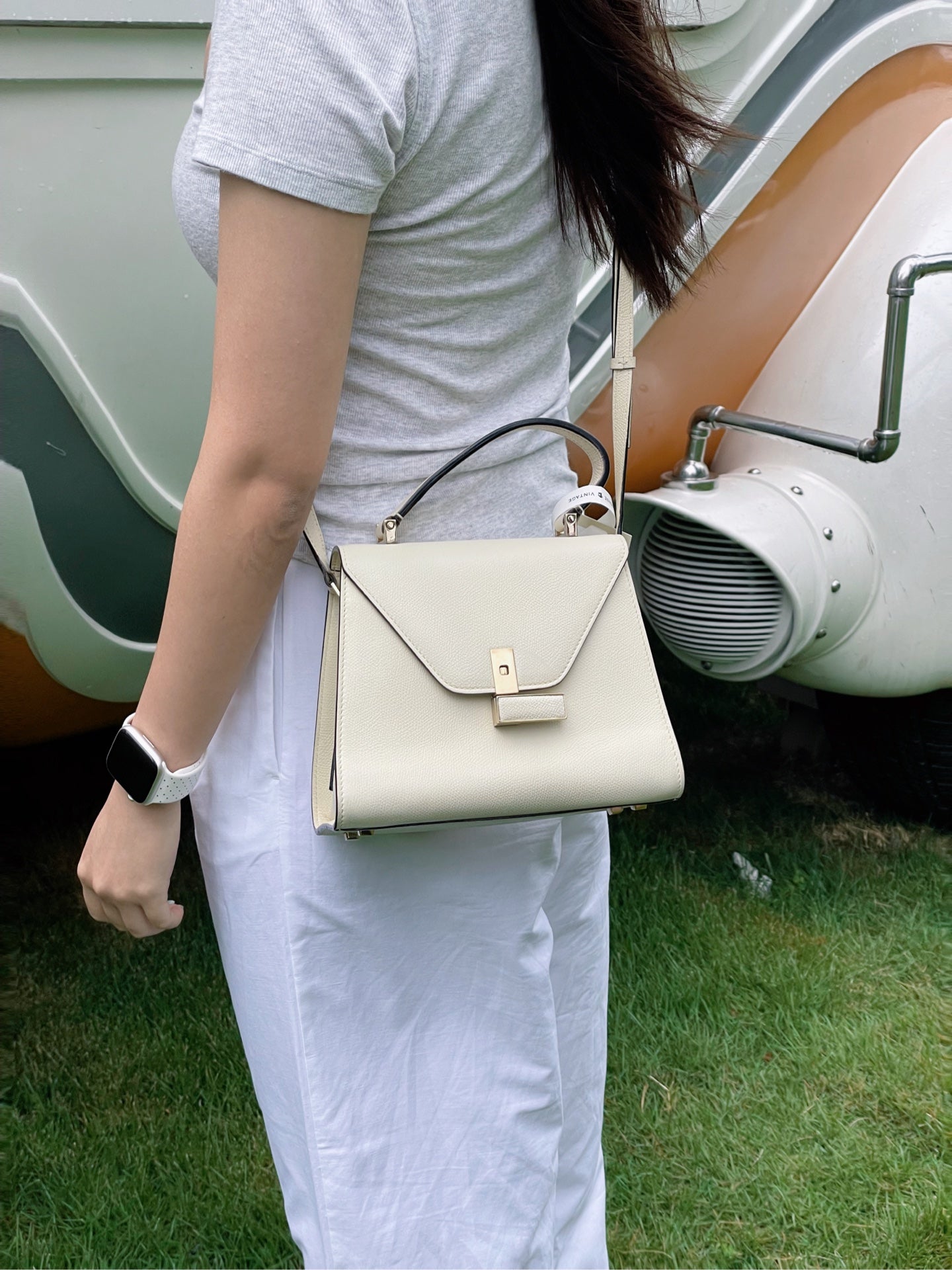 Valextra - Iside - Leather - White - (mini)