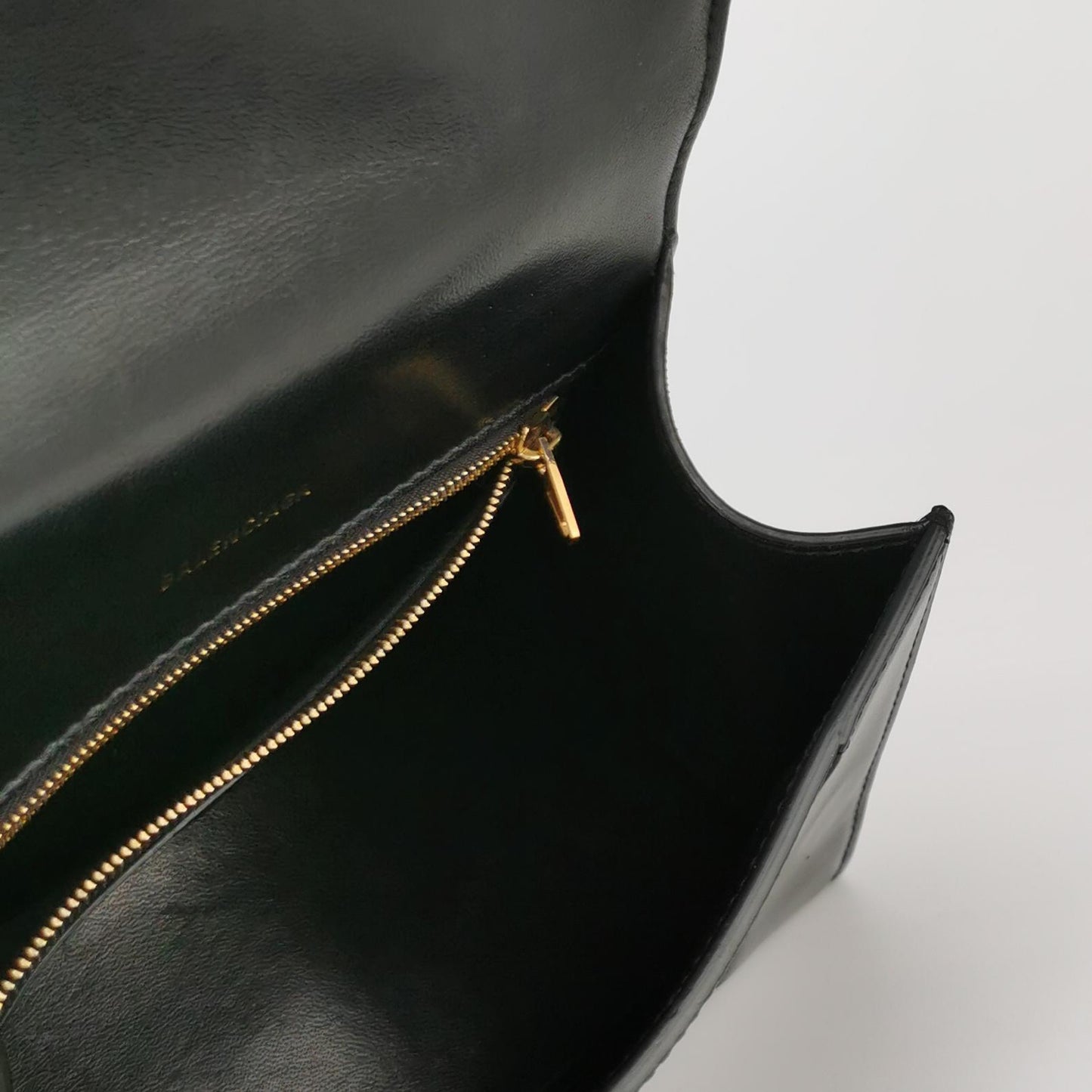 Balenciaga - HOURGLASS - Cowhide leather - Black - (mini)