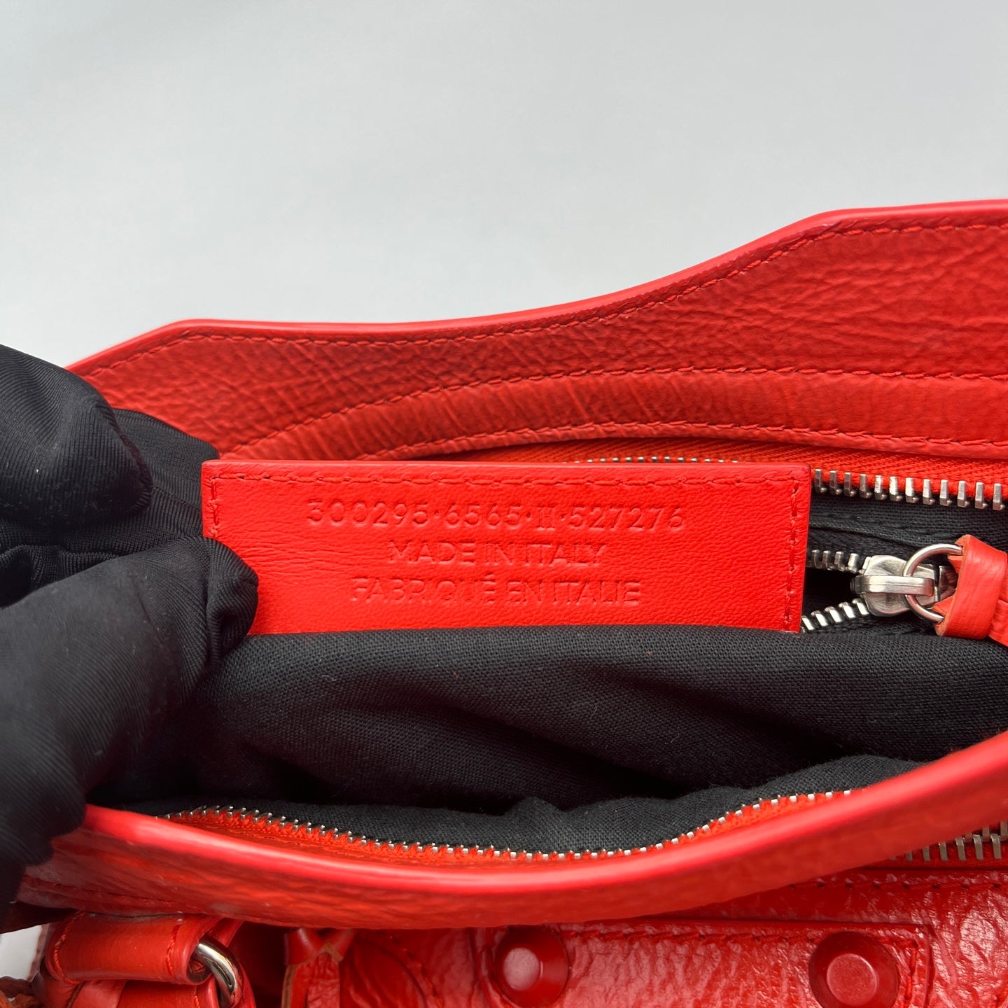 Balenciaga - City Mini - Lambskin leather - Orange - (mini)