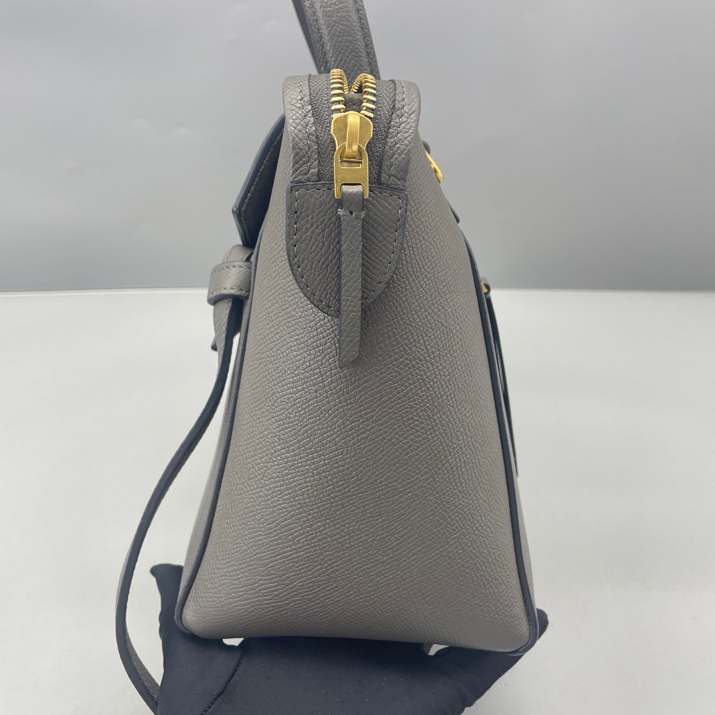 Celine - Belt Bag - Grained calfskin leather - Grey - (small)