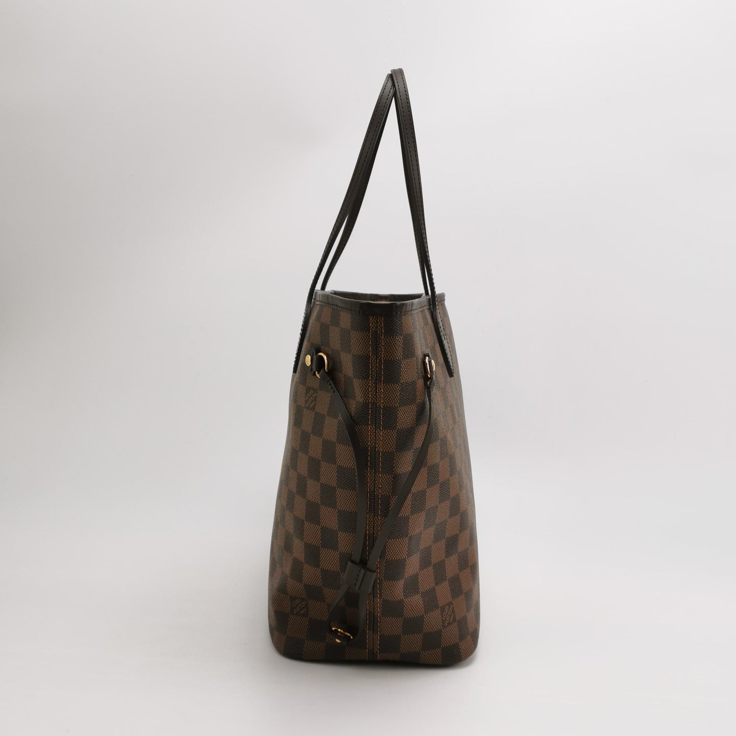 Louis Vuitton - Neverfull MM - Damier Ebene coated canvas with leather trim - Brown - (Medium)