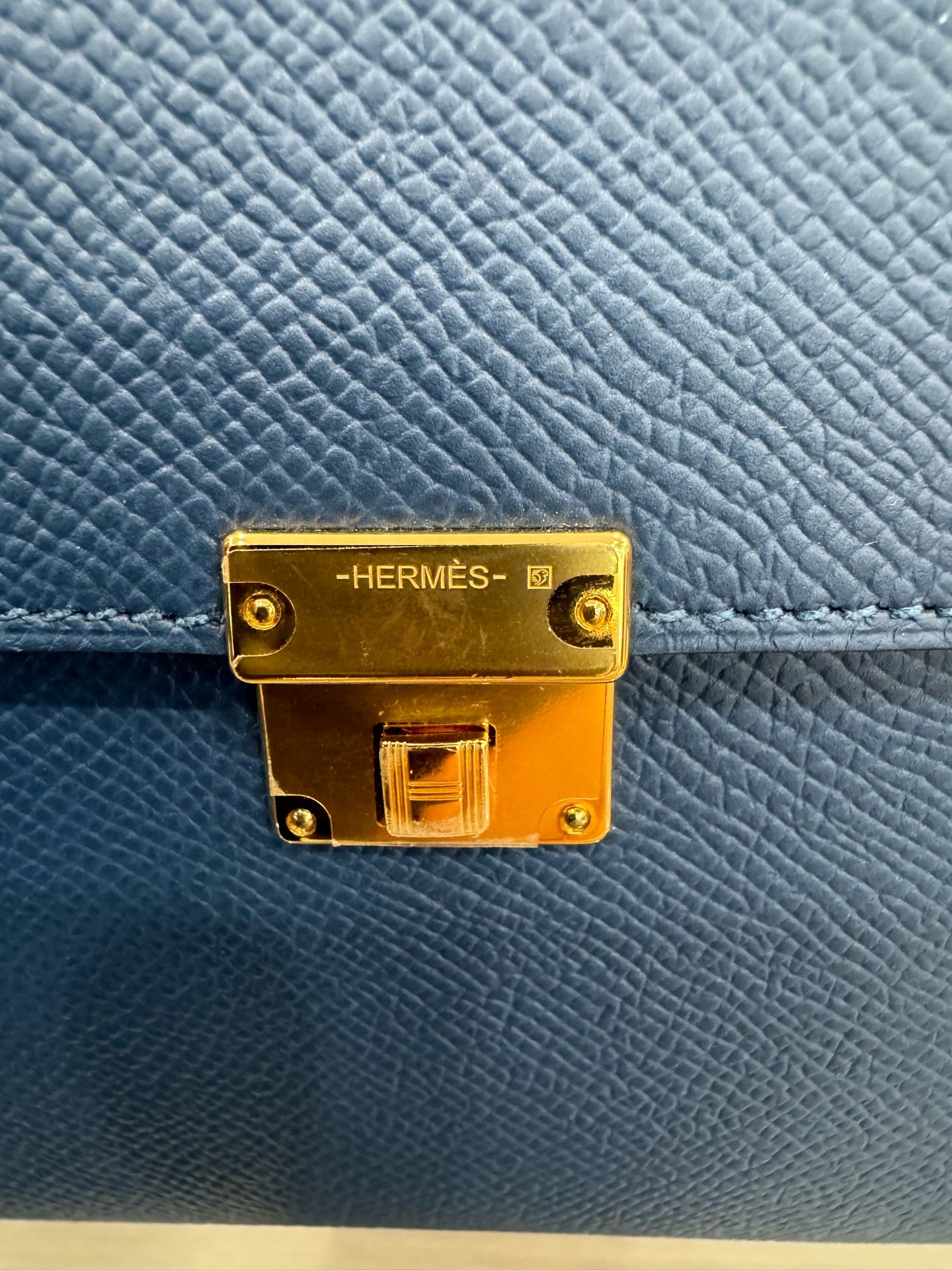 Hermès - Clic 16 - Epsom leather - Blue - (mini)