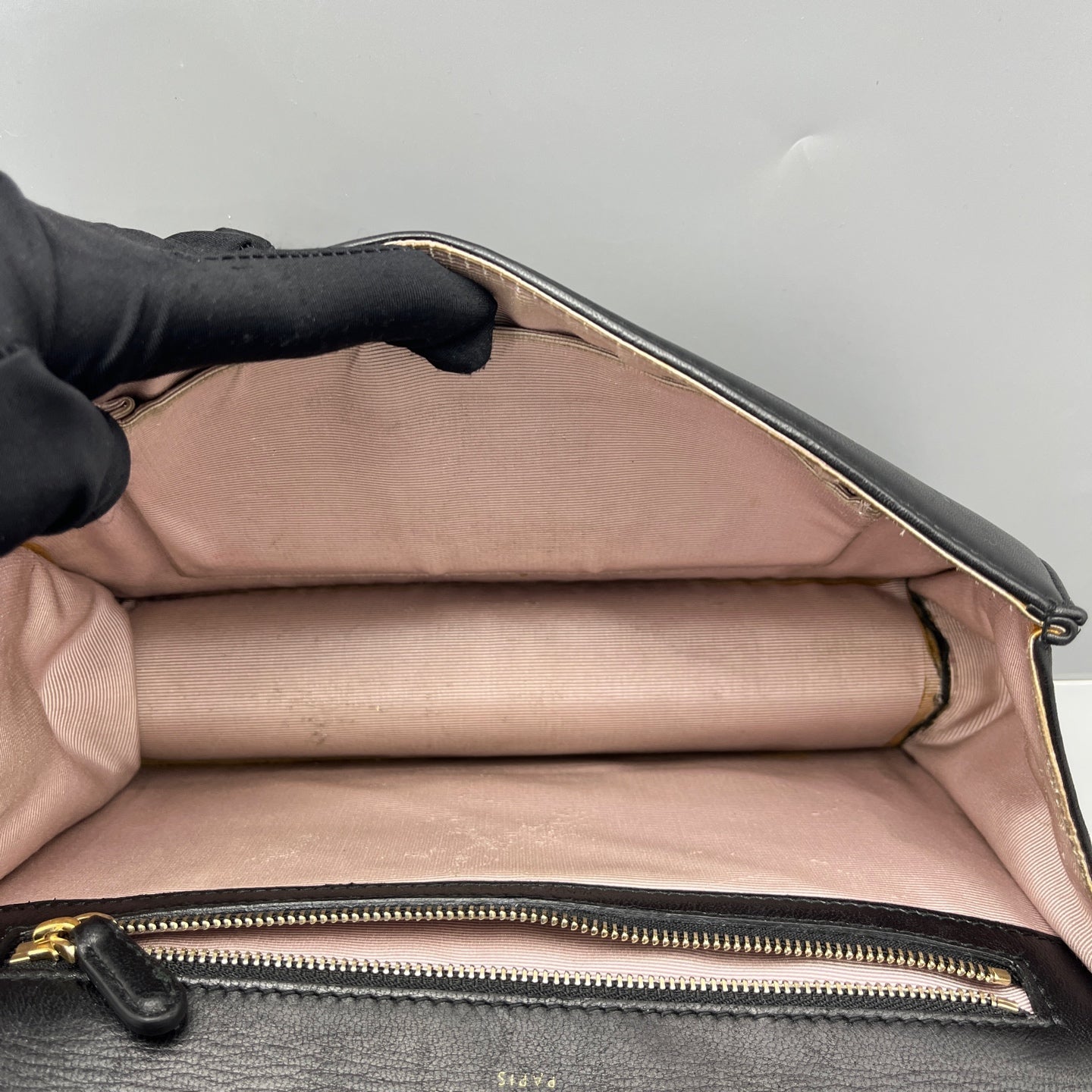 Dior - Diorama Bag - Grained Calfskin Leather - Black with Gold-Tone Hardware - (medium)