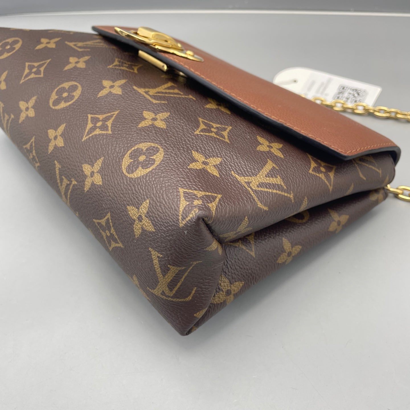 Louis Vuitton - Saint Placide - Monogram coated canvas with grained leather trim - Brown - (medium)
