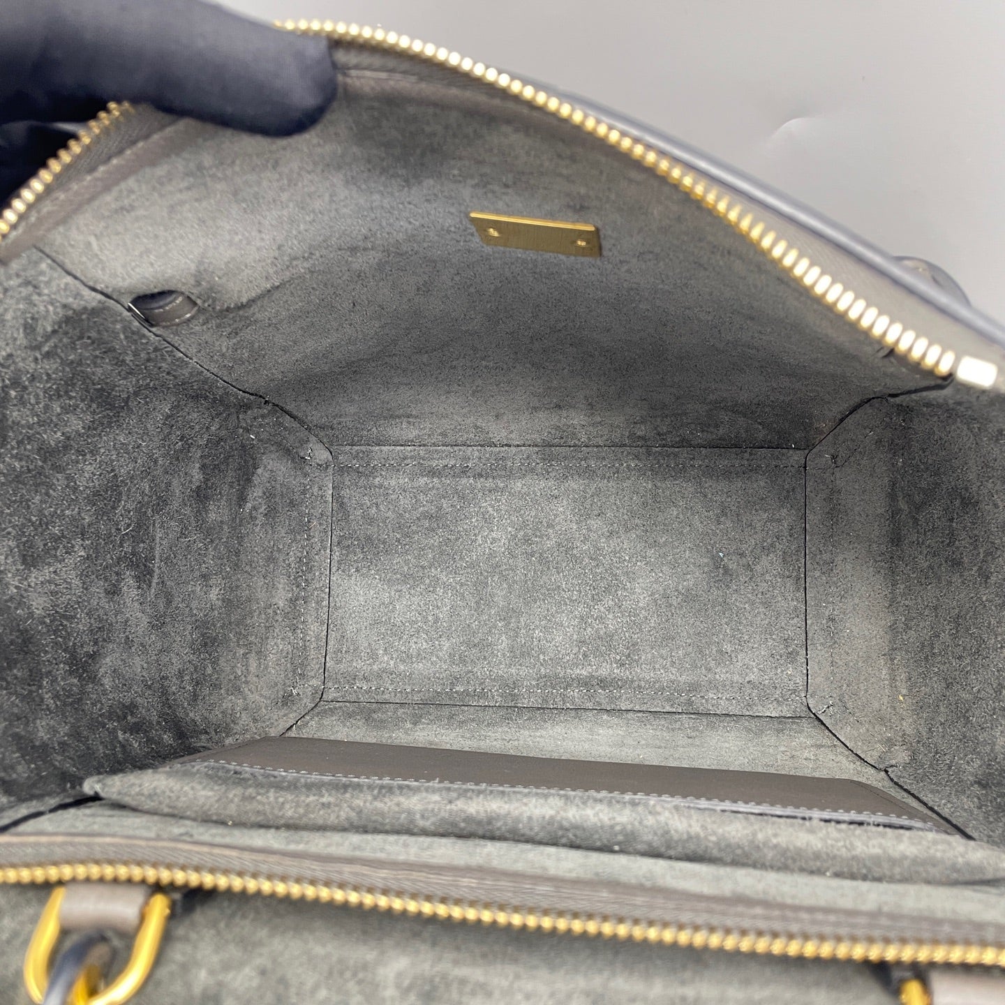 Celine - Belt Bag - Grained calfskin leather - Grey - (small)