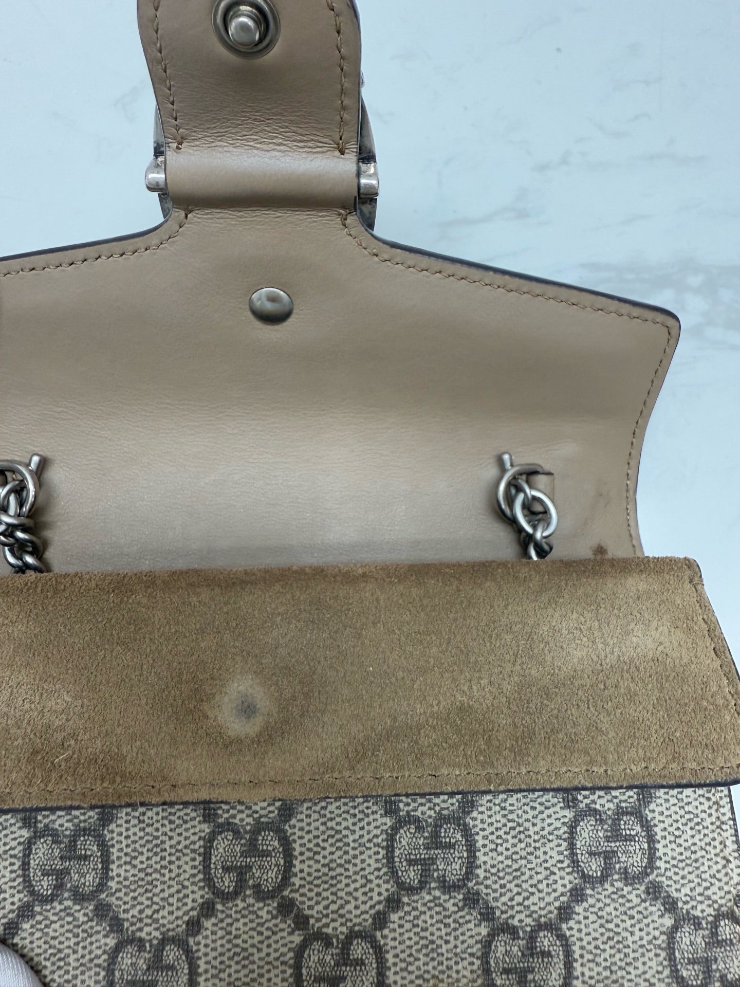 Gucci - Dionysus Mini - Coated canvas and leather - Camel - (mini)