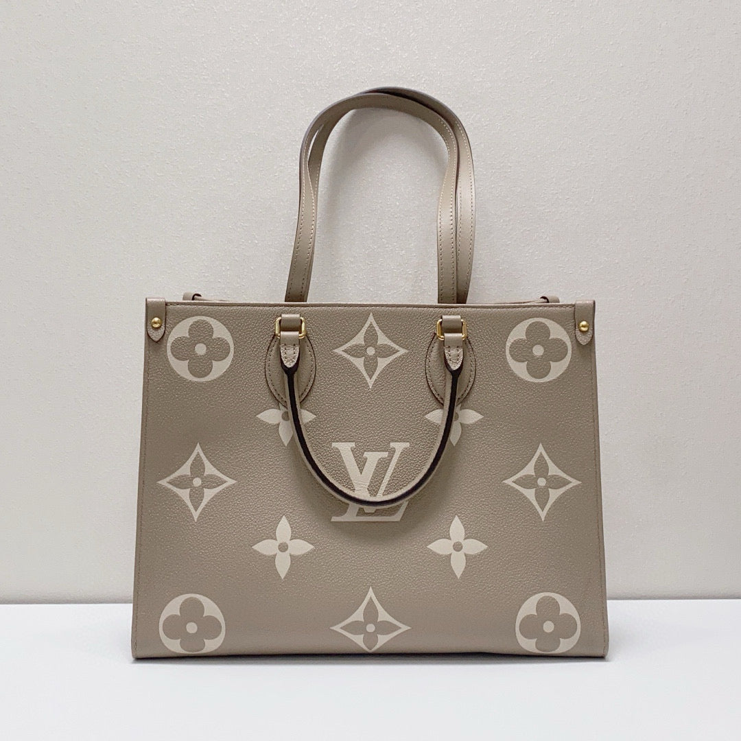 Louis Vuitton - OnTheGo MM - Monogram Empreinte leather - Grey - (medium)