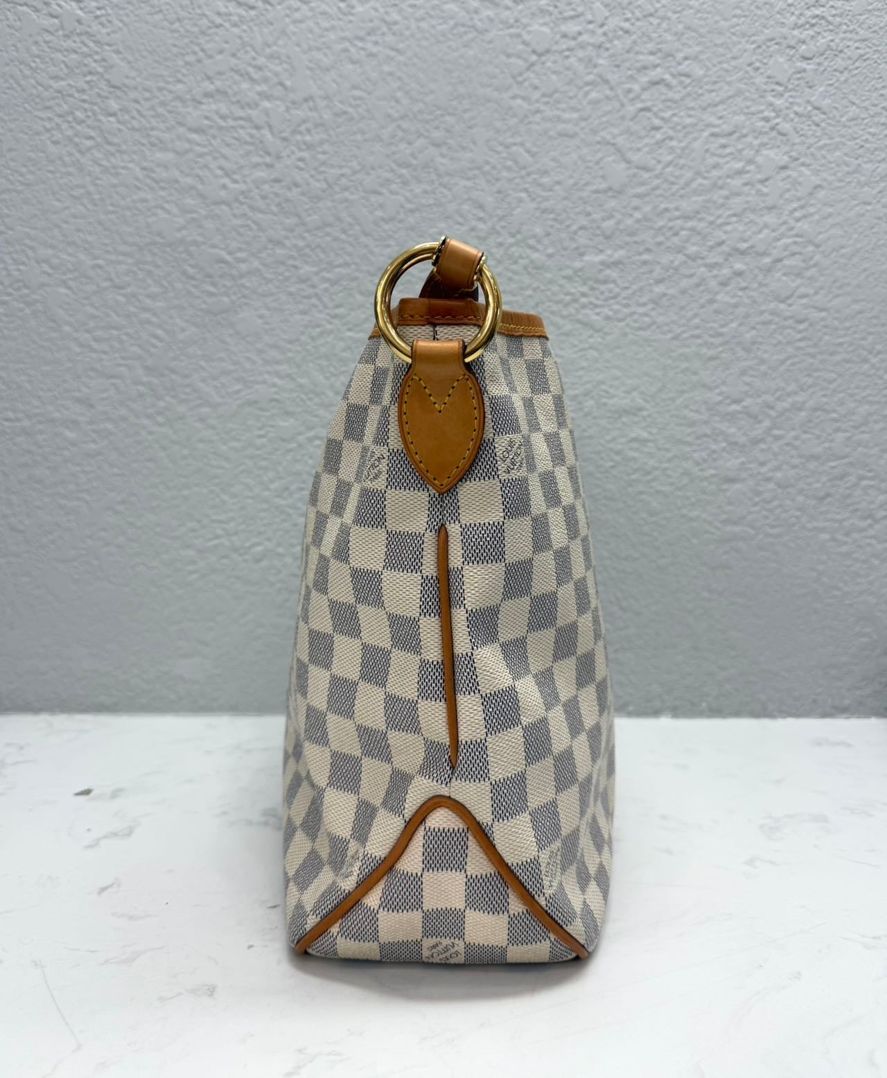 Louis Vuitton - Delightful PM - Damier Azur coated canvas with natural cowhide leather trim - White - (small)
