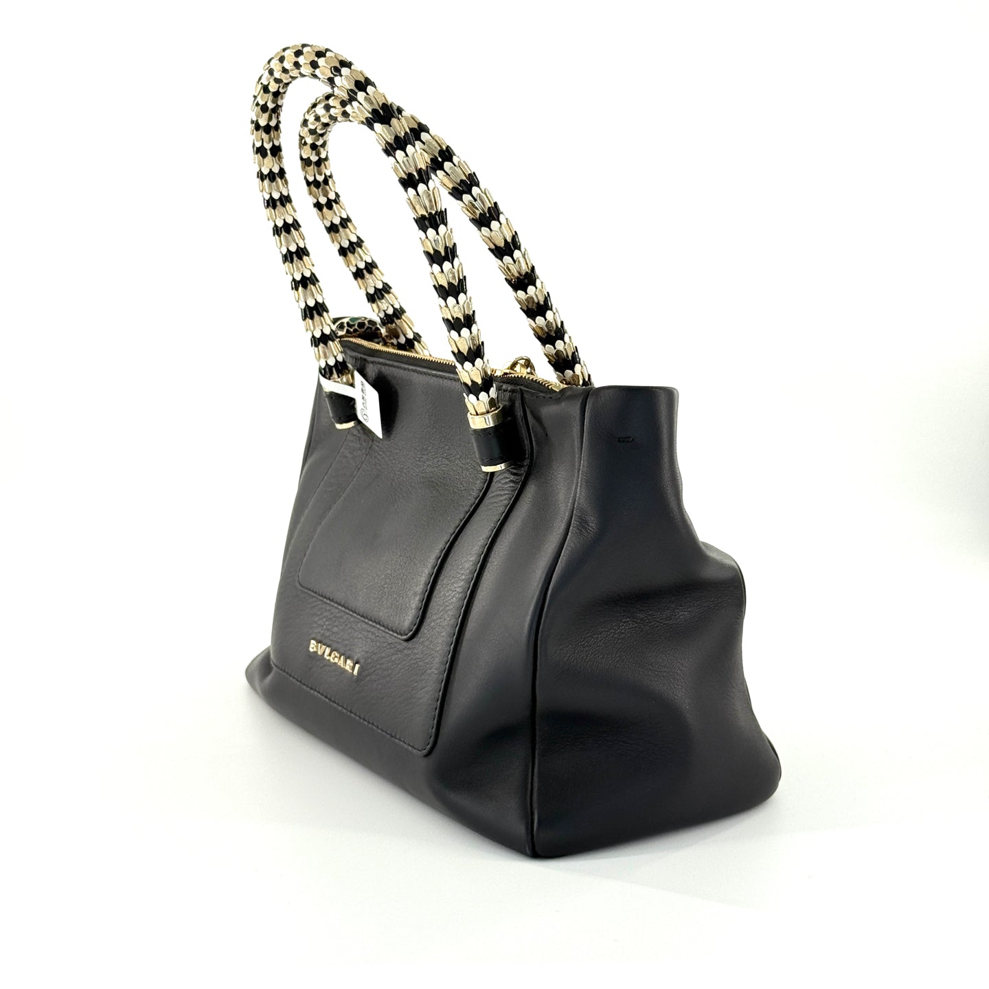 Bvlgari - Serpenti Forever - Leather, Enamel and Metal - Black - (Medium)