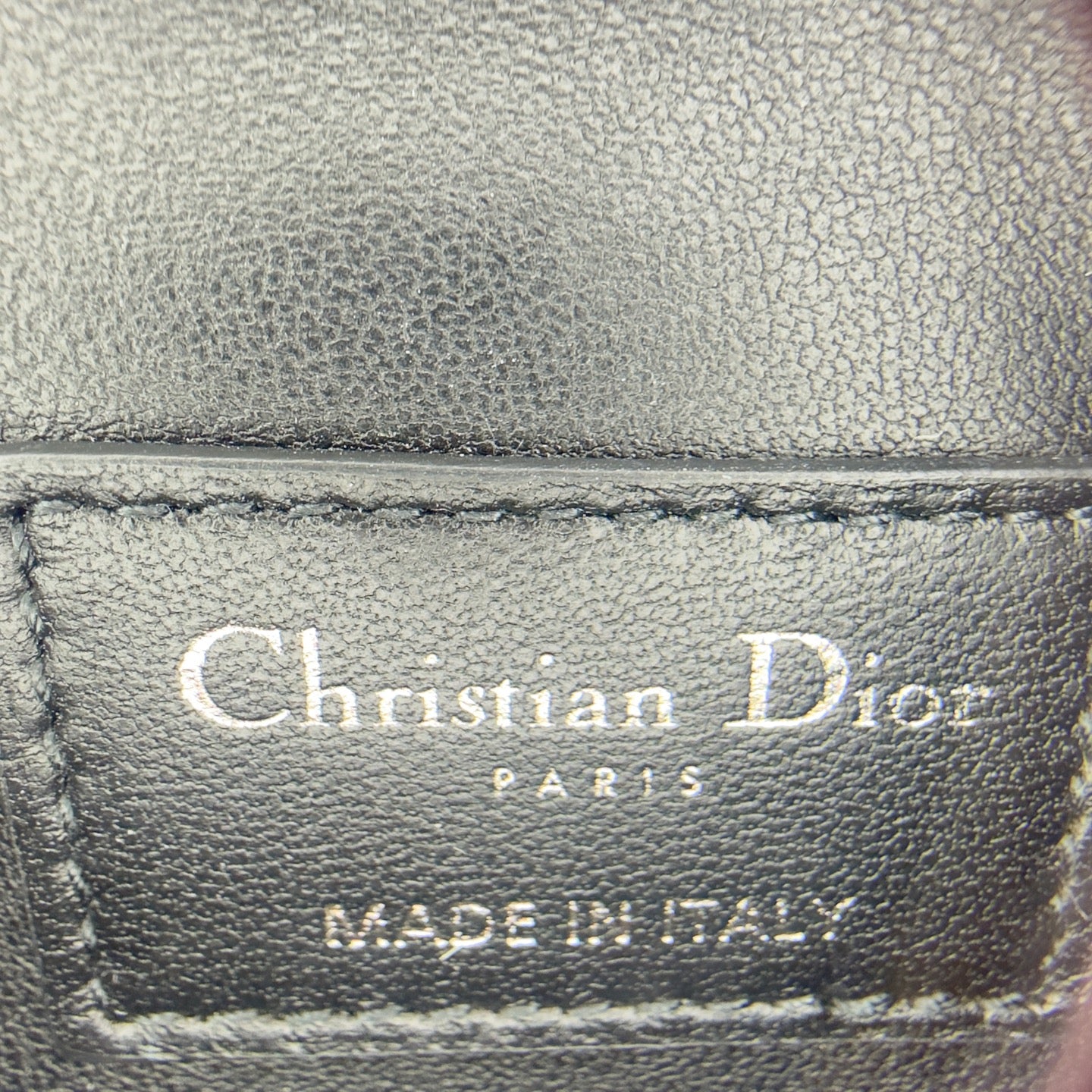 Dior - Travel Nomad Small Lunchbox Bag - Lambskin leather - Black - (mini)