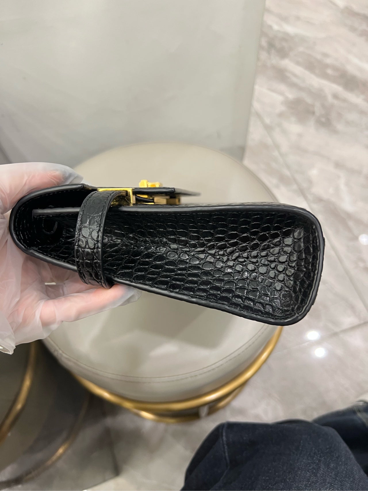 Saint Laurent - Manhattan - Leather - Black - (small)