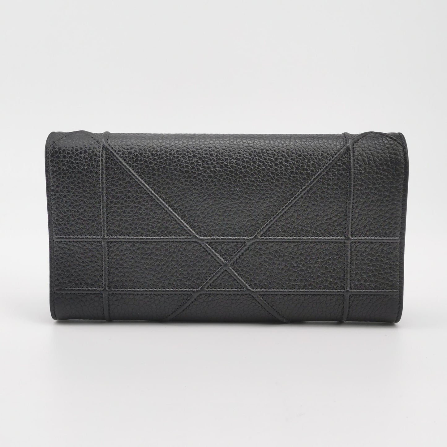 Dior - Diorama Chain Wallet - Leather - Black - (mini)